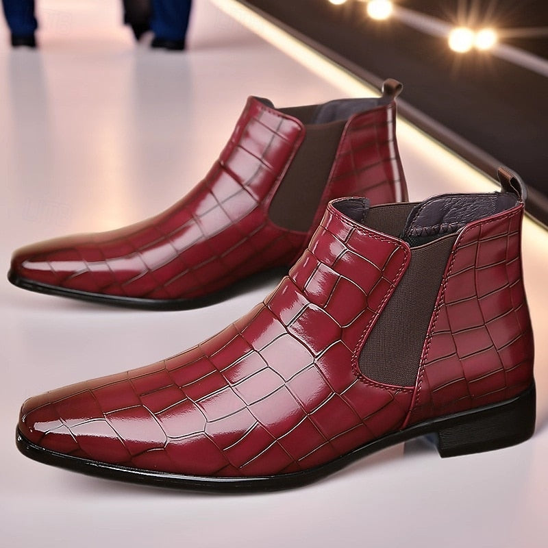 Adrian | Polished Chelsea Boots