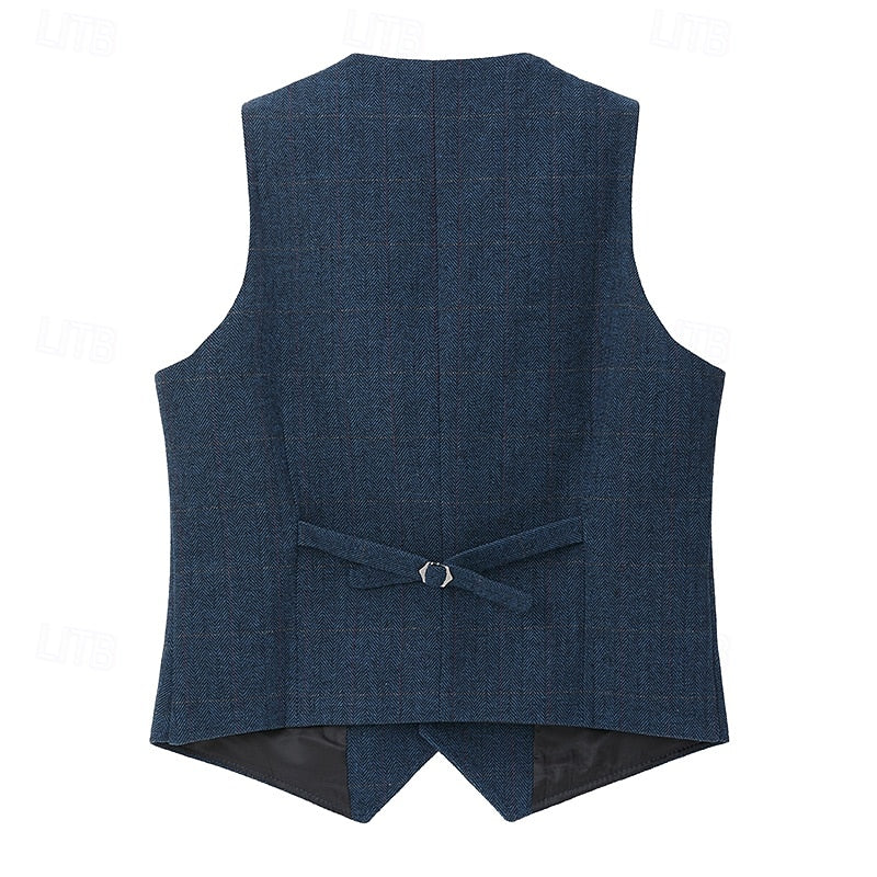 Gregory | Tailored Single-Breasted Waistcoat