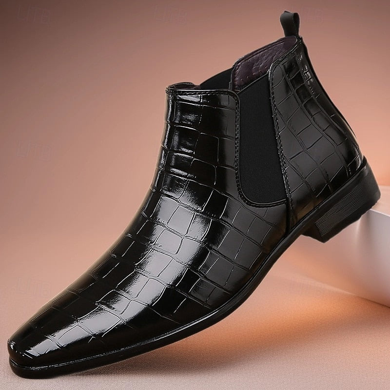 Adrian | Polished Chelsea Boots