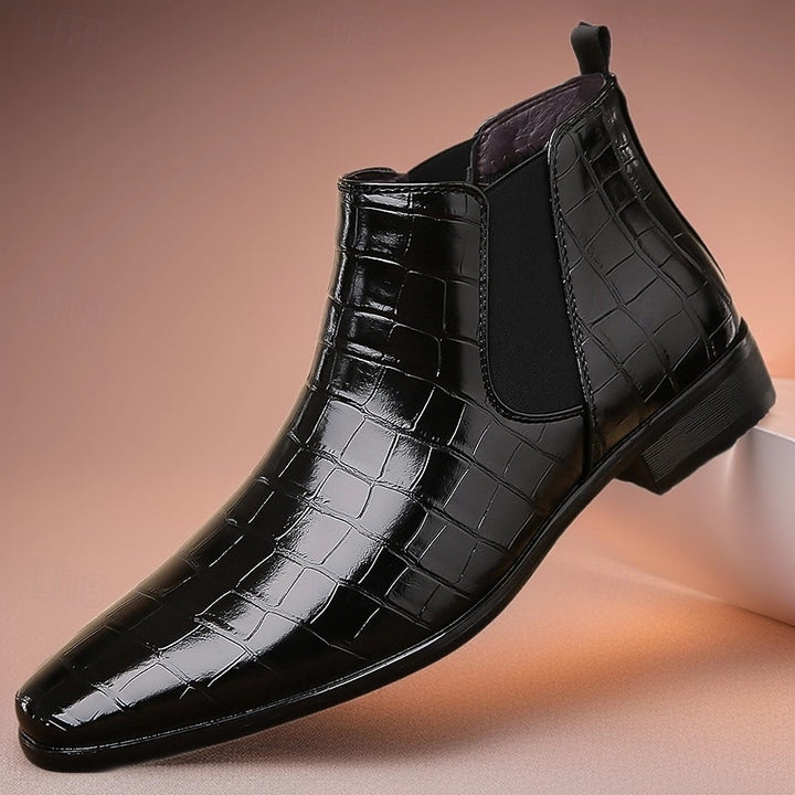Adrian | Polished Chelsea Boots
