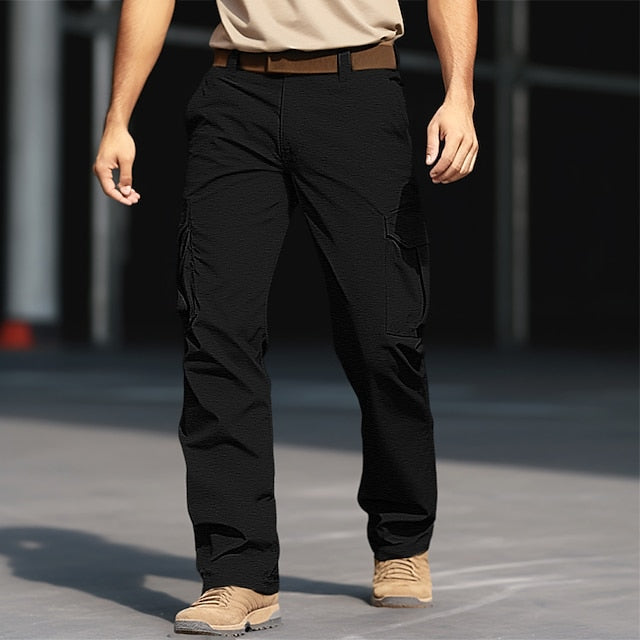 Christopher | Men's Cotton Cargo Trousers