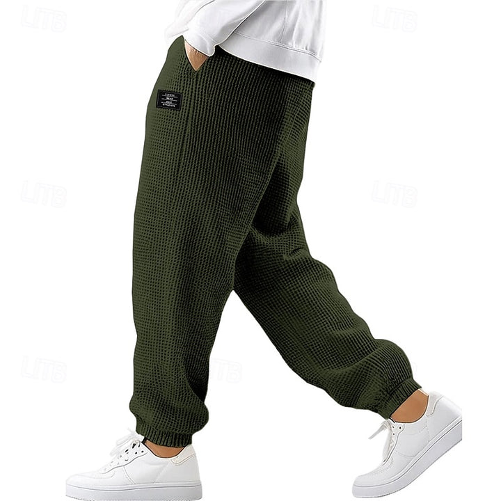 Garrett | Relaxed Textured Joggers