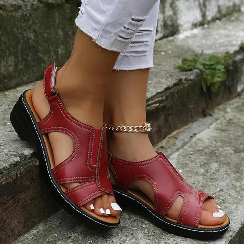 Maureen | Women's Leather Comfort Sandals