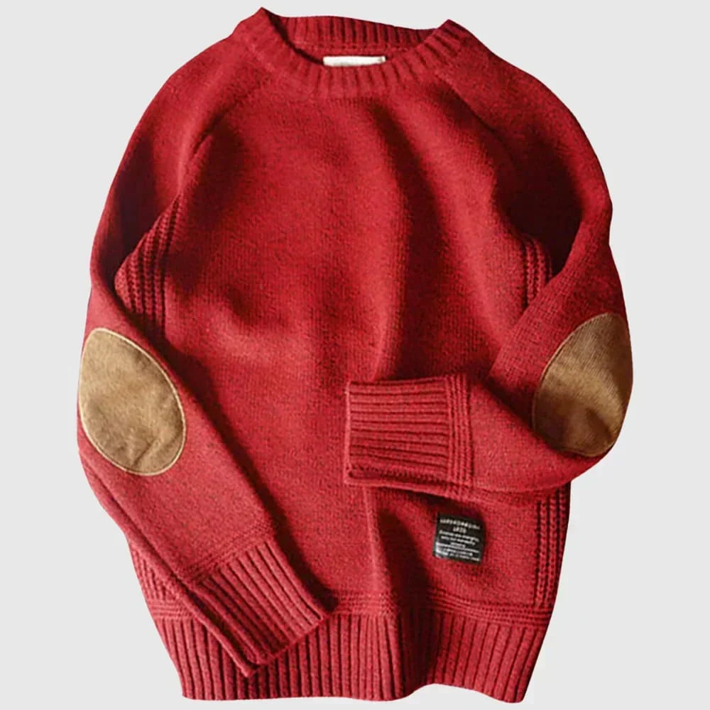 Wallace | Classic Elbow-Patch Sweater