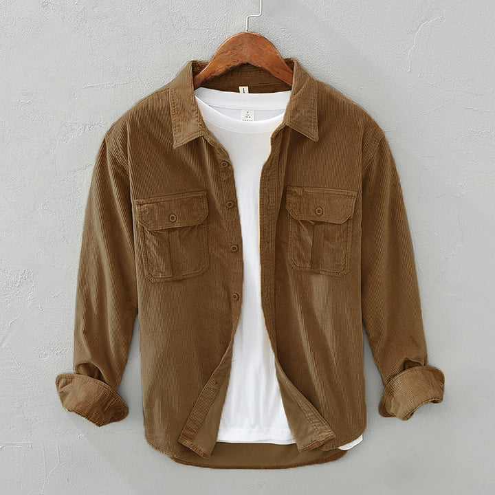 Wyatt | Textured Ridged Overshirt