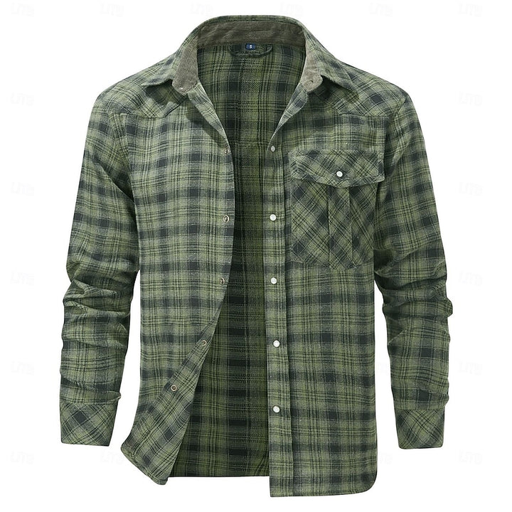 Wesley | Rugged Plaid Overshirt