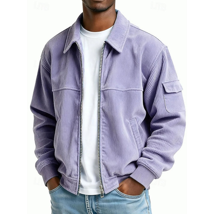 Spencer | Textured Zip Jacket