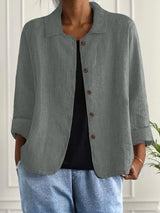 Dorothy | Relaxed Button-Front Jacket