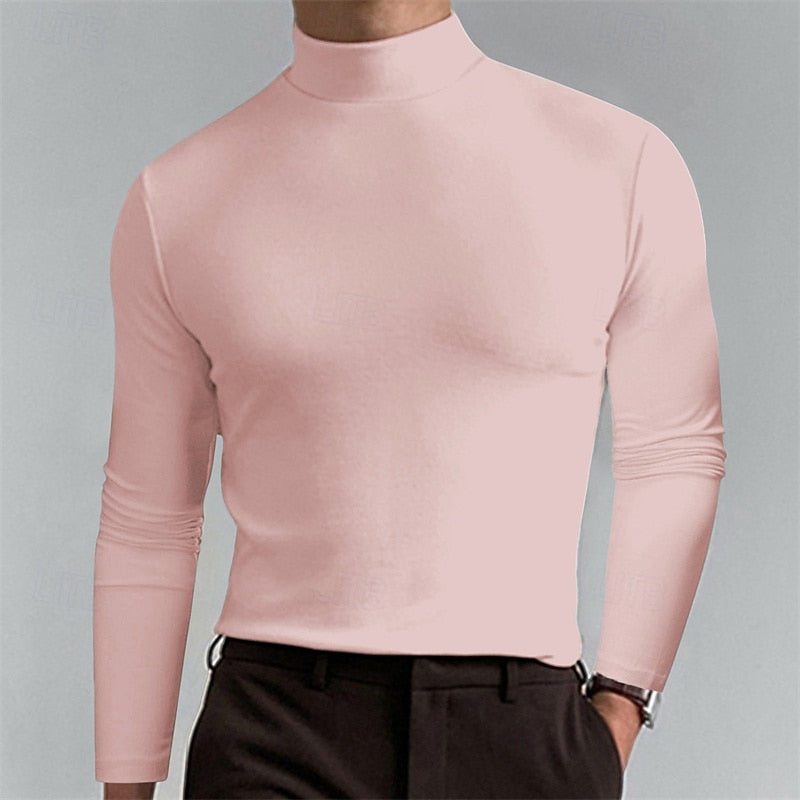 Damon | Refined Long-Sleeve Turtleneck