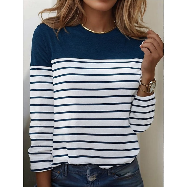 Isla | Striped Long-Sleeve Top