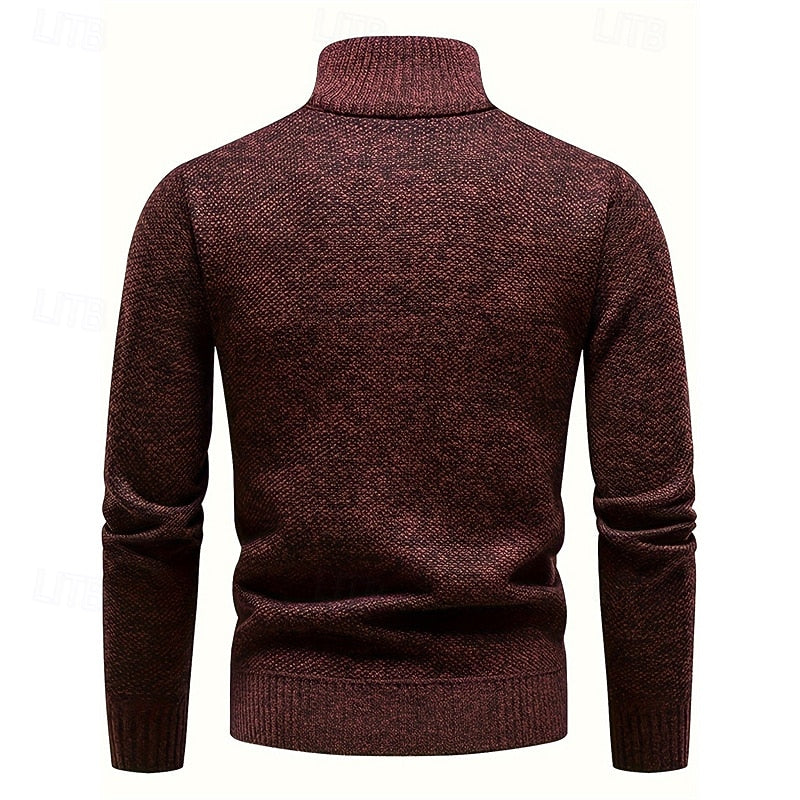 Arthur | Quarter-Zip Stand-Collar Sweater