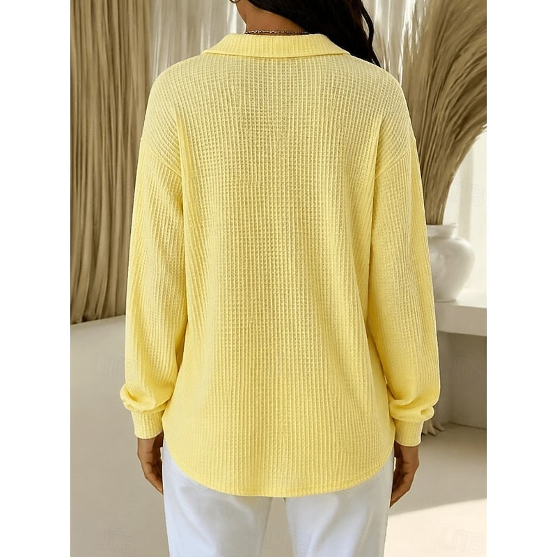 Josie | Relaxed Collared Top