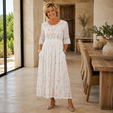 Fern | Floral Pocket Midi Dress