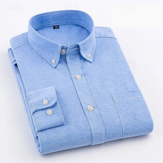 Charles | Men's Oxford Long Sleeve Shirt