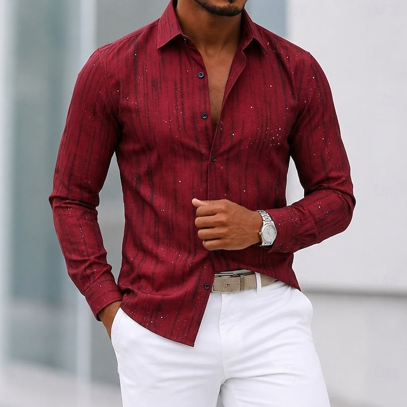 Bryson | Refined Textured Button-Up Shirt