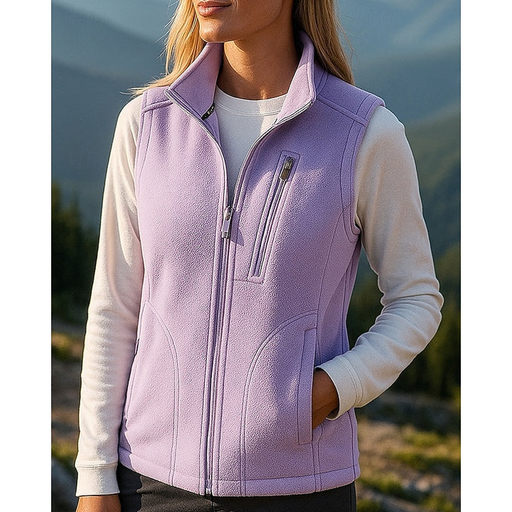 Lucinda | Cozy Stand-Collar Vest