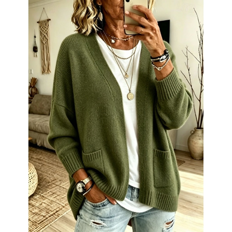 Margot | Relaxed Open-Front Cardigan