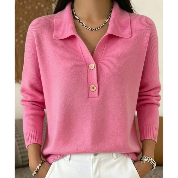 Linnea | Refined Collared Sweater