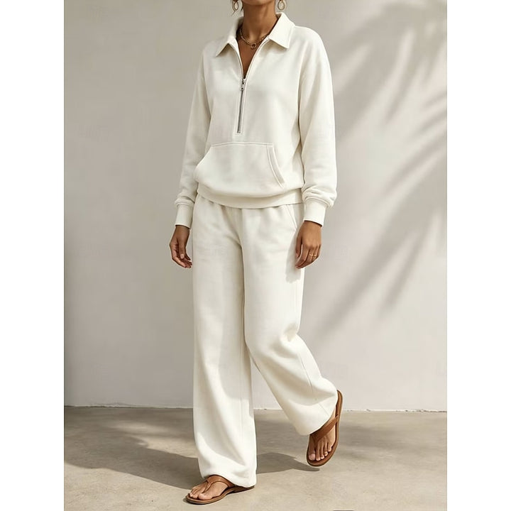 Marlow | Relaxed Half-Zip Two-Piece Set