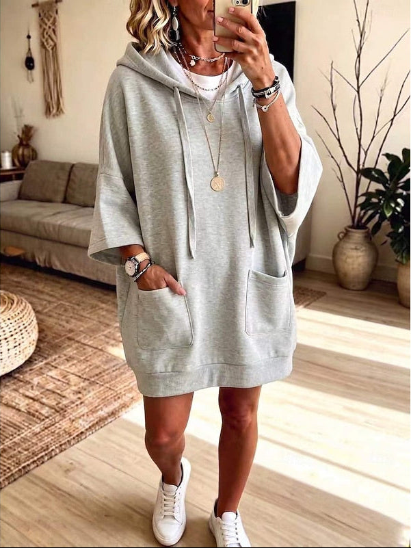 Suzanne | Relaxed Hooded Dress