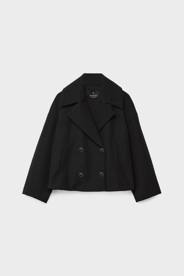Lorraine | Cropped Double-Breasted Coat