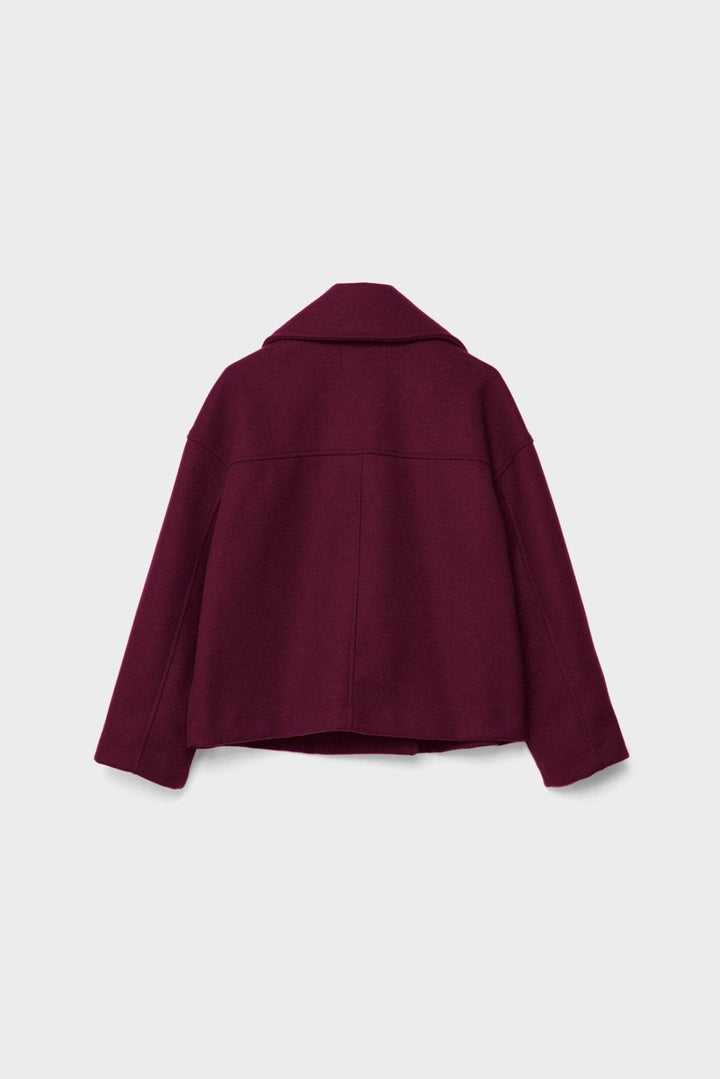 Nancy | Cropped Double-Breasted Coat
