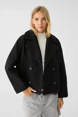 Lorraine | Cropped Double-Breasted Coat
