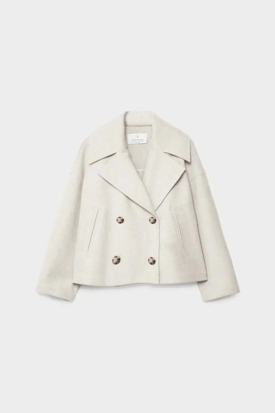Lorraine | Cropped Double-Breasted Coat