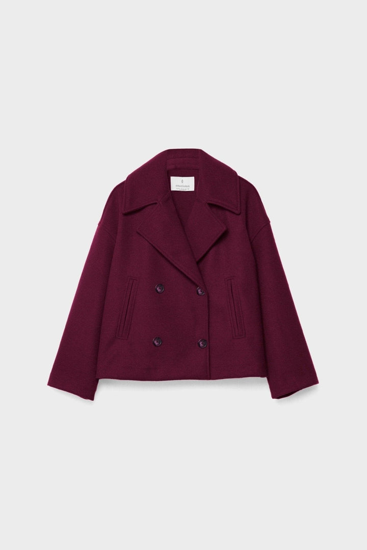 Nancy | Cropped Double-Breasted Coat