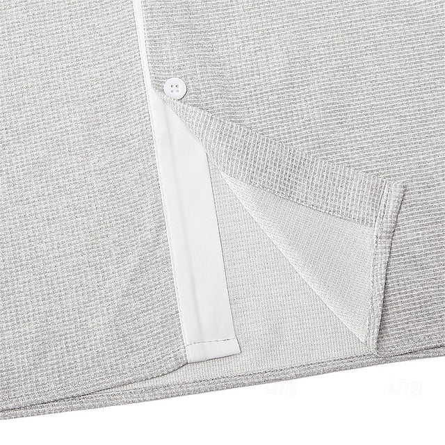 Isaac | Men's Waffle Knit Long Sleeve Shirt