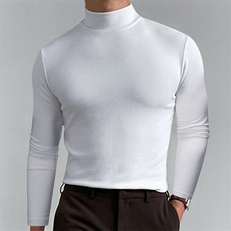 Damon | Refined Long-Sleeve Turtleneck