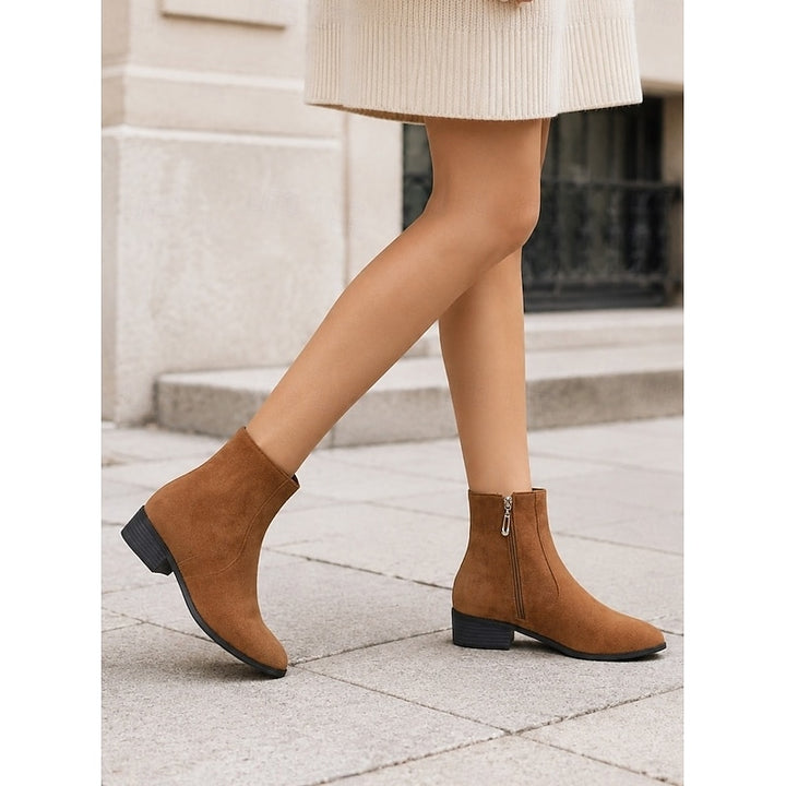 Lorelei | Refined Side-Zip Ankle Boots