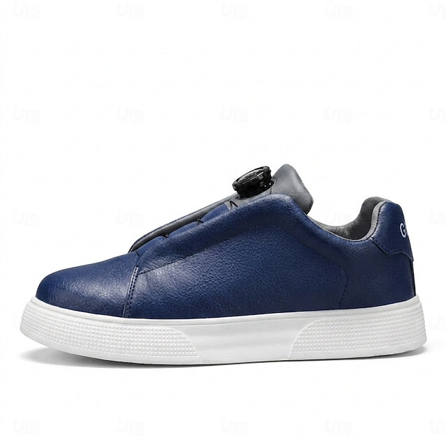 Ronald | Men's Minimalist Slip-On Leather Sneakers