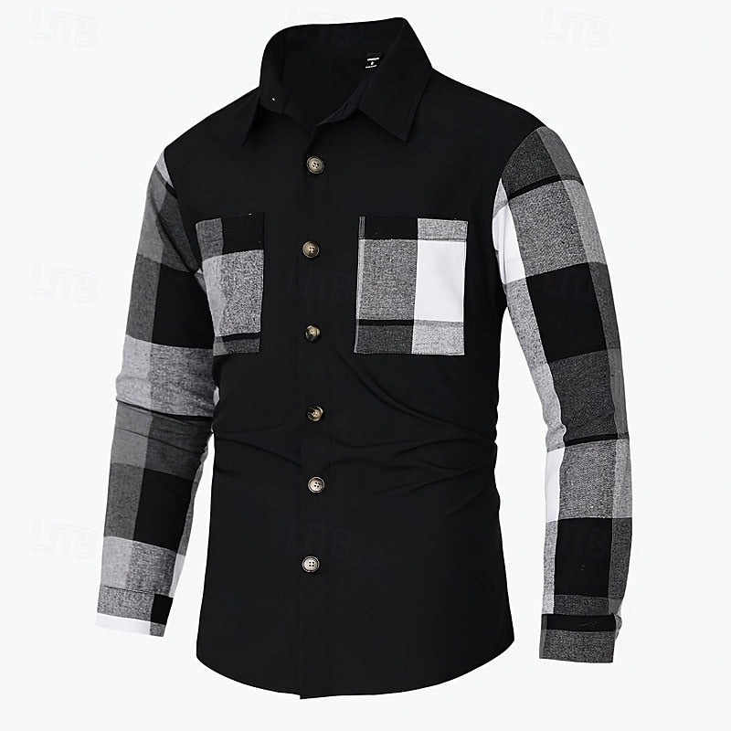 Emerson | Contrast Panel Shacket