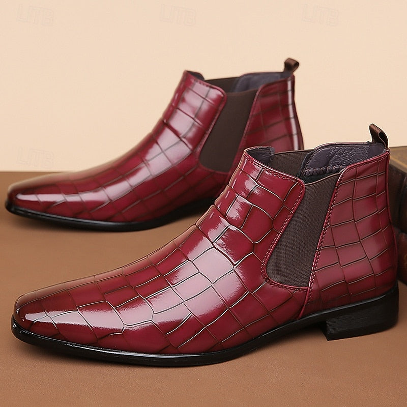 Adrian | Polished Chelsea Boots