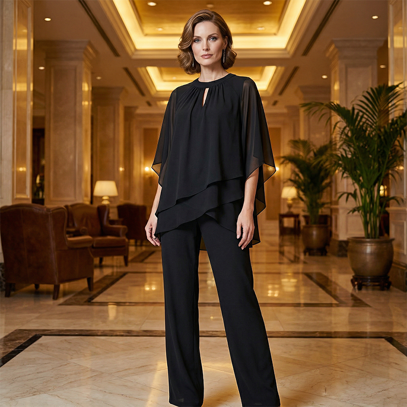 Leonora | Layered Wide-Leg Two-Piece Set