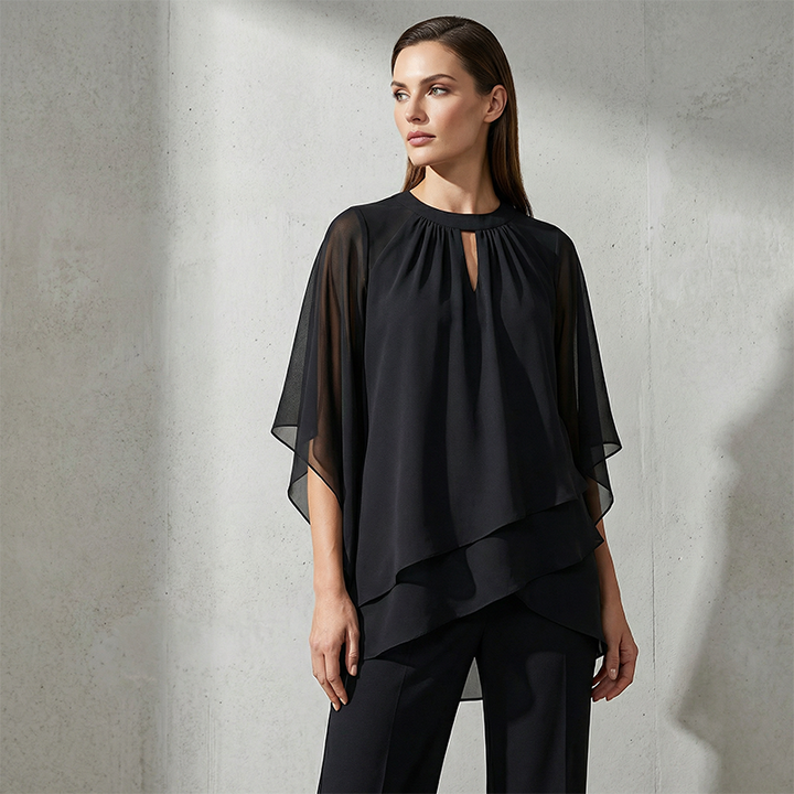 Leonora | Layered Wide-Leg Two-Piece Set