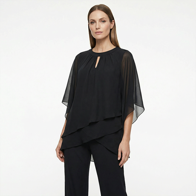 Leonora | Layered Wide-Leg Two-Piece Set