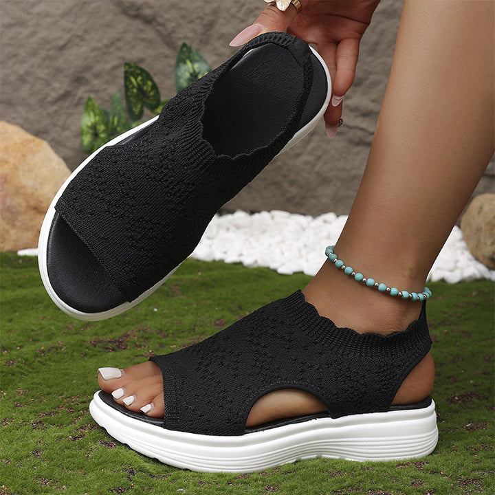 Maisie | Cushioned Slip-On Sandals