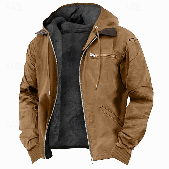 Dawson | Fleece-Lined Full-Zip Hooded Jacket