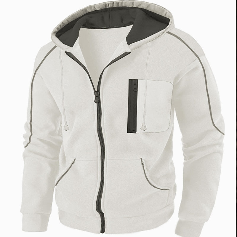 Nathaniel | Full-Zip Hooded Jacket