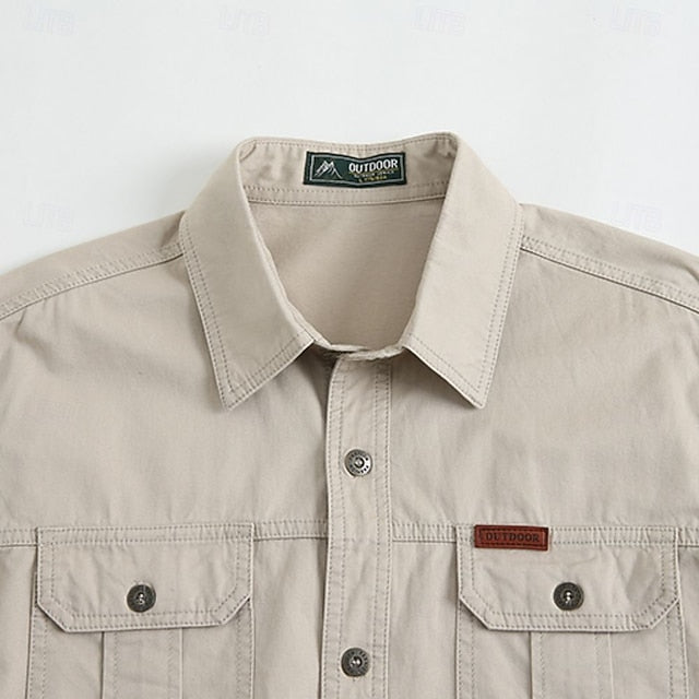 Wesley | Rugged Utility Long Sleeve Shirt