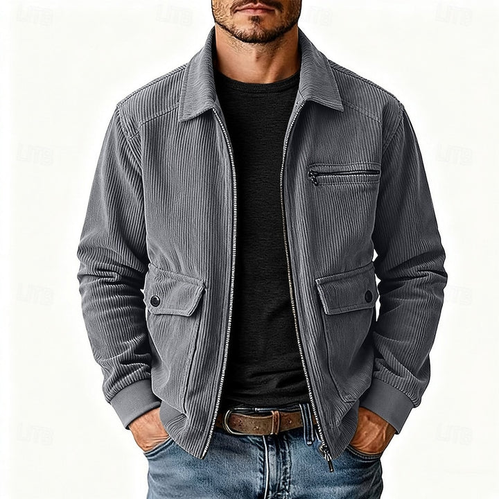 Dexter | Ribbed Utility Jacket