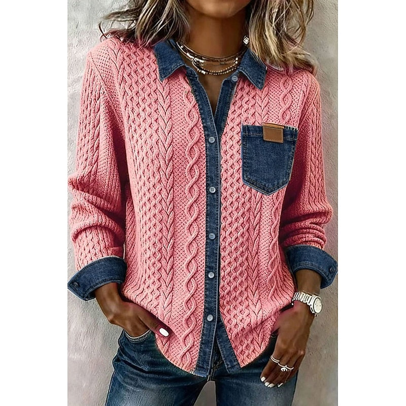 Dorothy | Textured Button-Up Shirt