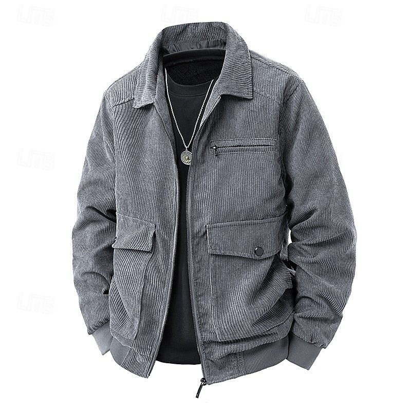 Dexter | Ribbed Utility Jacket