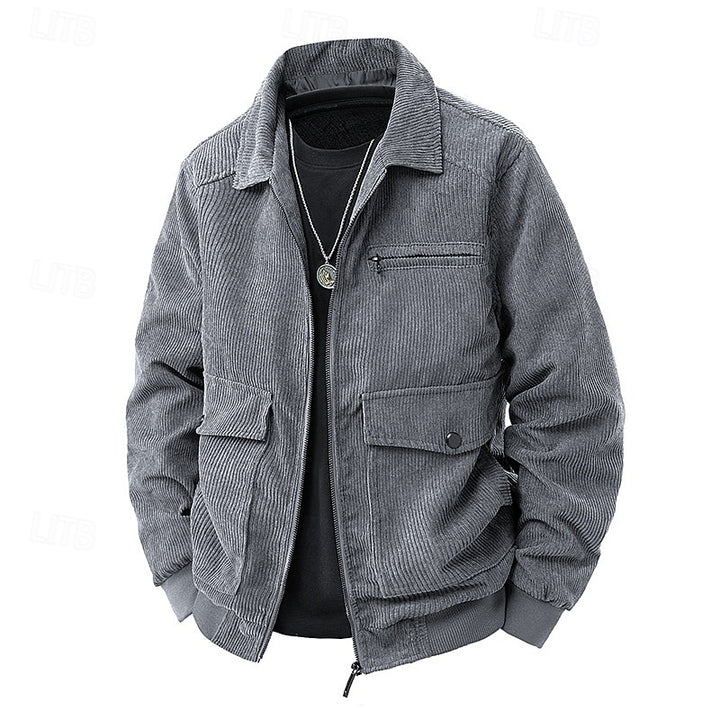 Dexter | Ribbed Utility Jacket