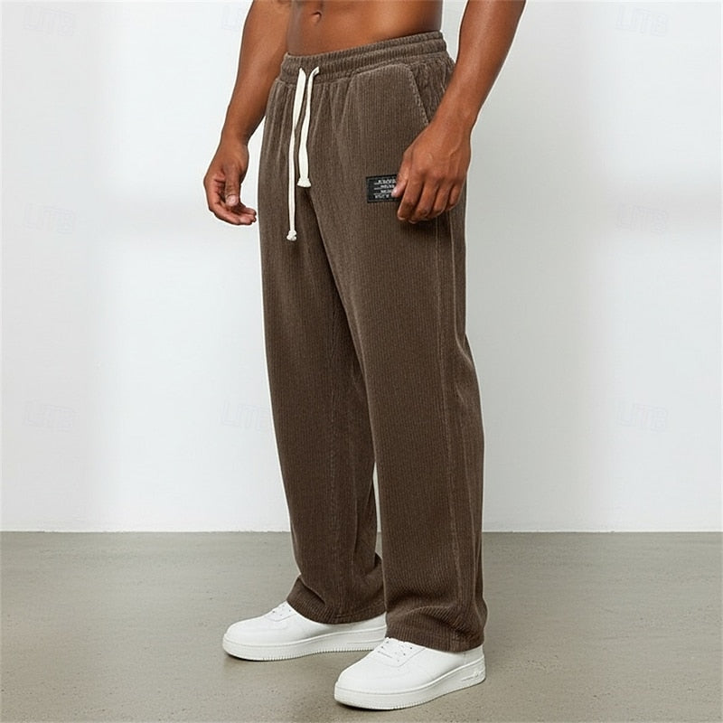 Theodore | Relaxed Straight-Leg Pants