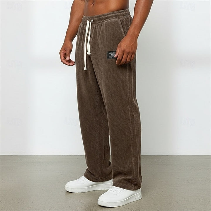 Theodore | Relaxed Straight-Leg Pants
