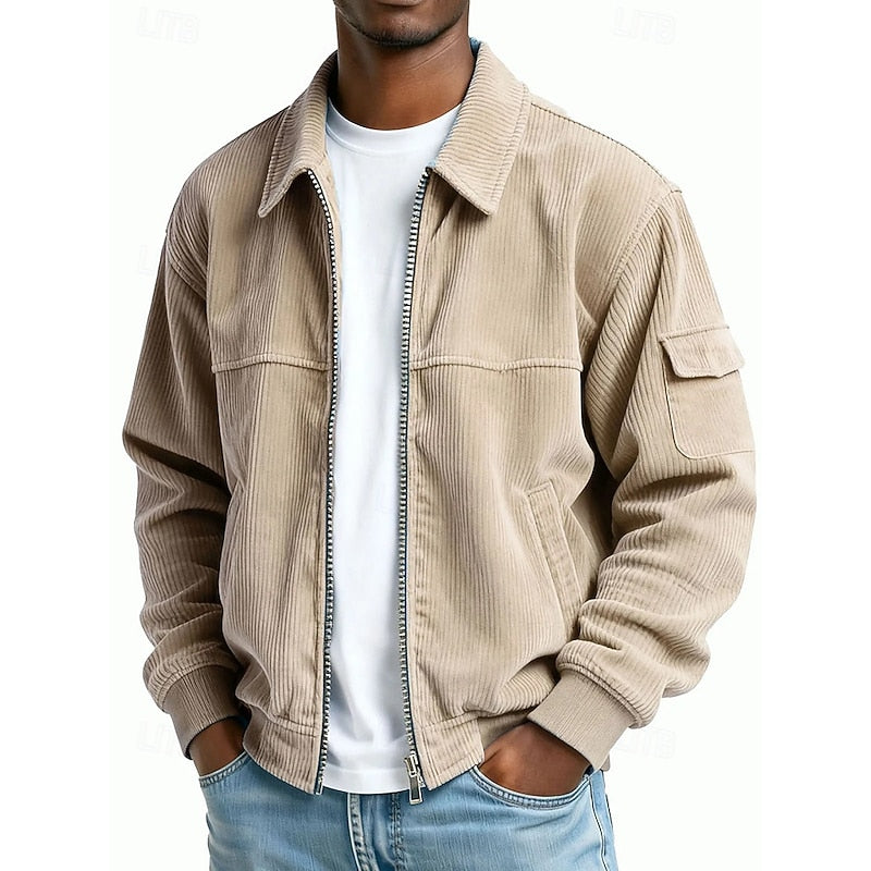 Spencer | Textured Zip Jacket