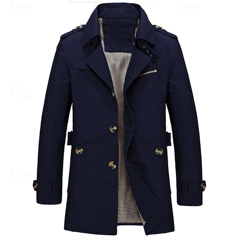 Bradford | Tailored Single-Breasted Trench Coat
